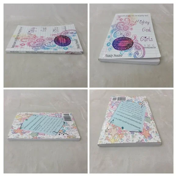Mighty God Girls A To Z Devotionals Journal ages 7-11 By Mandy Fender 2016 - Picture 4 of 9